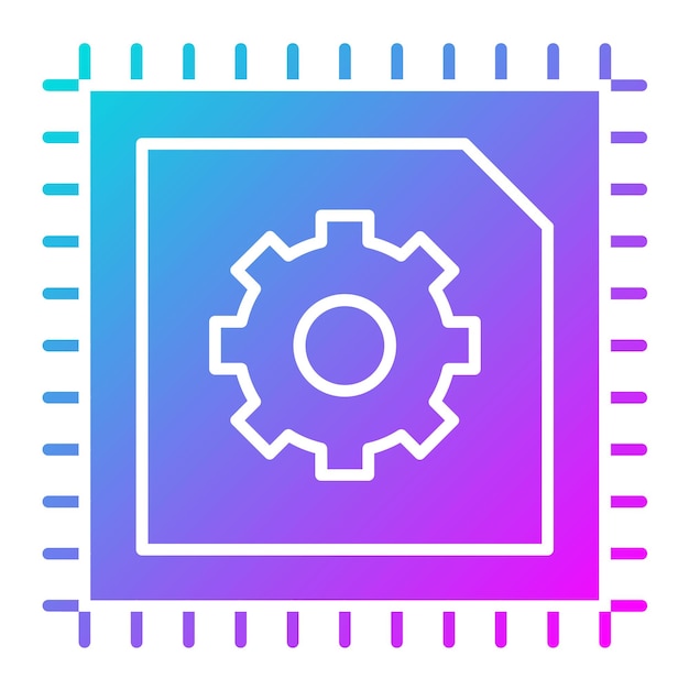 El icono vectorial de cibernética se puede utilizar para el conjunto de iconos de análisis de datos
