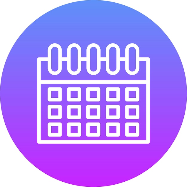Icono vectorial de la cita del barbero ilustración del conjunto de iconos del salón de peluquería