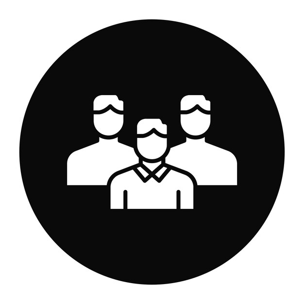El icono vectorial del cliente se puede utilizar para el conjunto de iconos del supermercado