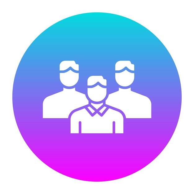 El icono vectorial del cliente se puede utilizar para el conjunto de iconos del supermercado