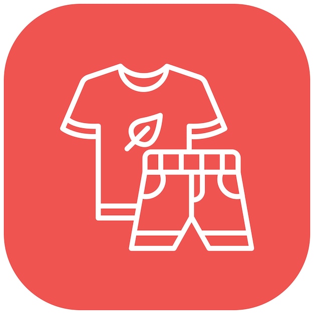 El icono vectorial de la colección de otoño se puede usar para el iconset de comercio electrónico de moda