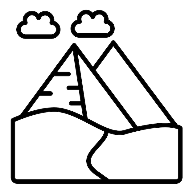 El icono vectorial del collar se puede usar para el conjunto de iconos de Egipto