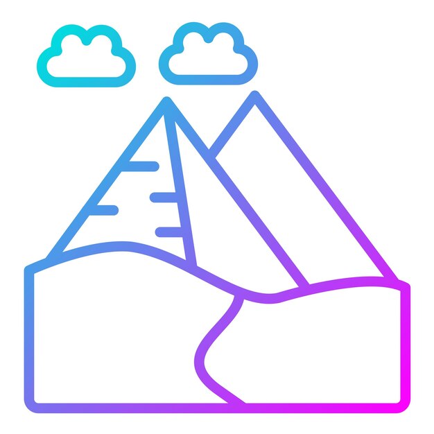 El icono vectorial del collar se puede usar para el conjunto de iconos de Egipto