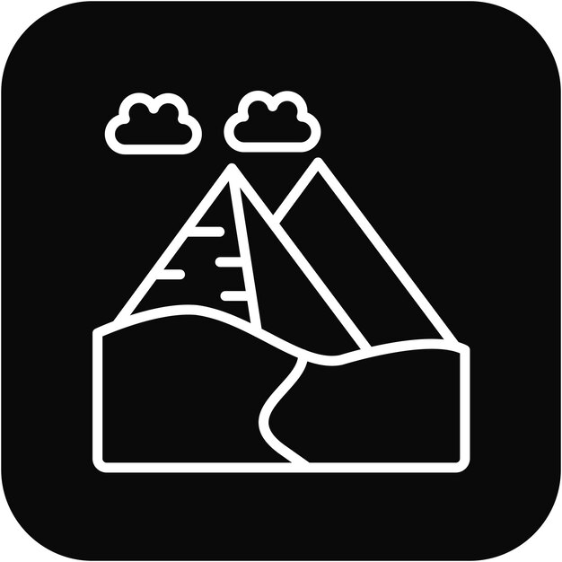 El icono vectorial del collar se puede usar para el conjunto de iconos de Egipto
