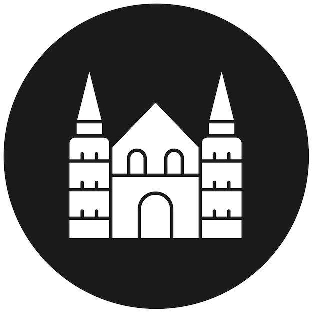 El icono vectorial de Colonia se puede utilizar para el conjunto de iconos de puntos de referencia