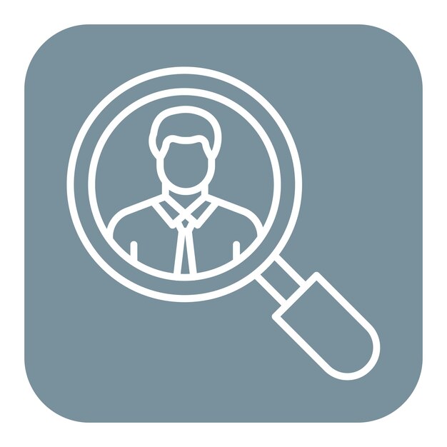 El icono vectorial del consumidor se puede utilizar para el conjunto de iconos de Derechos Humanos
