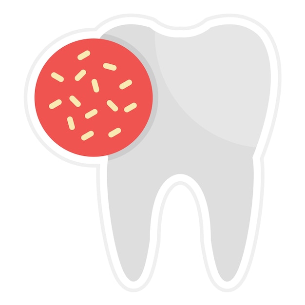 Vector el icono vectorial del dentista se puede utilizar para el conjunto de iconos de medicina