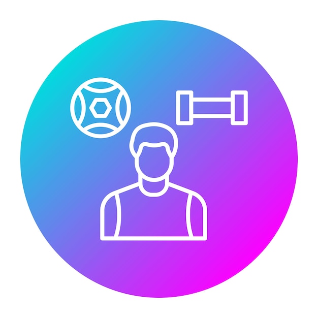 El icono vectorial de deportes y actividades se puede utilizar para el conjunto de iconos de la agencia de viajes