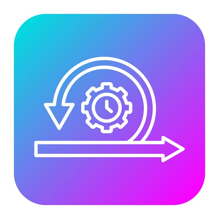 Vector el icono vectorial de desarrollo de software ágil se puede usar para el conjunto de iconos sin código