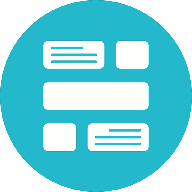 El icono vectorial de diseño del sitio web se puede utilizar para el conjunto de iconos de marketing