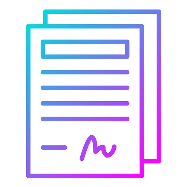 El icono vectorial de documentos se puede usar para el conjunto de iconos de sin techo