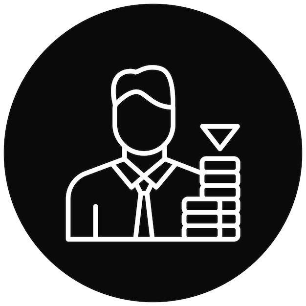 El icono vectorial de Economía se puede utilizar para el conjunto de iconos de Diversidad