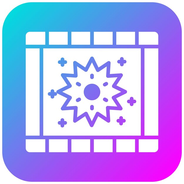 El icono vectorial de efectos especiales se puede utilizar para el conjunto de iconos de producción de video