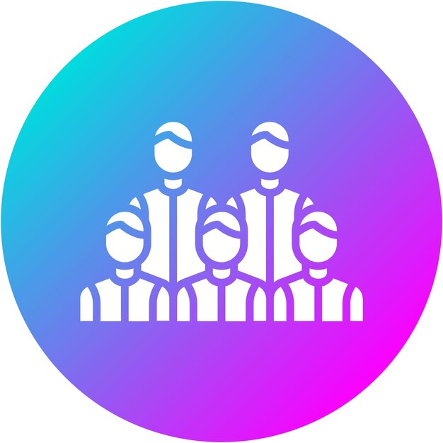 El icono vectorial del espectador se puede usar para el conjunto de iconos de carreras automáticas