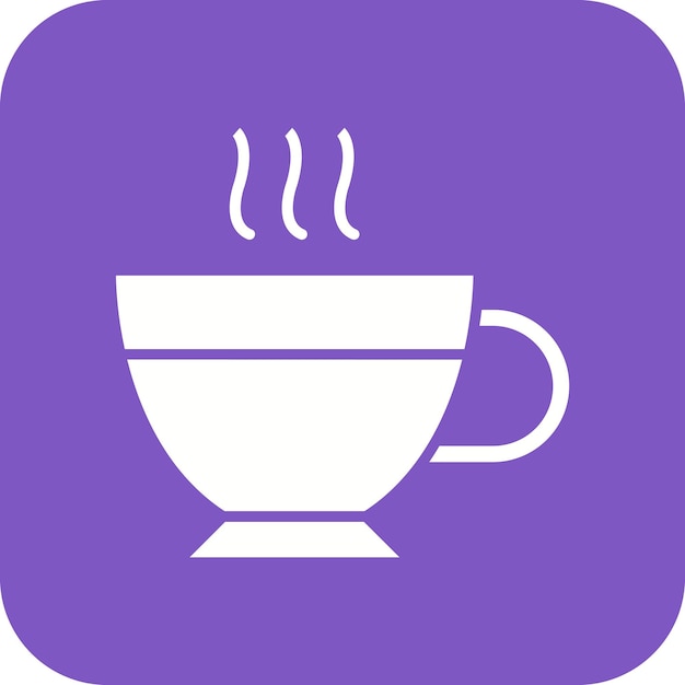 El icono vectorial de espresso se puede usar para el conjunto de iconos de la mañana y el desayuno