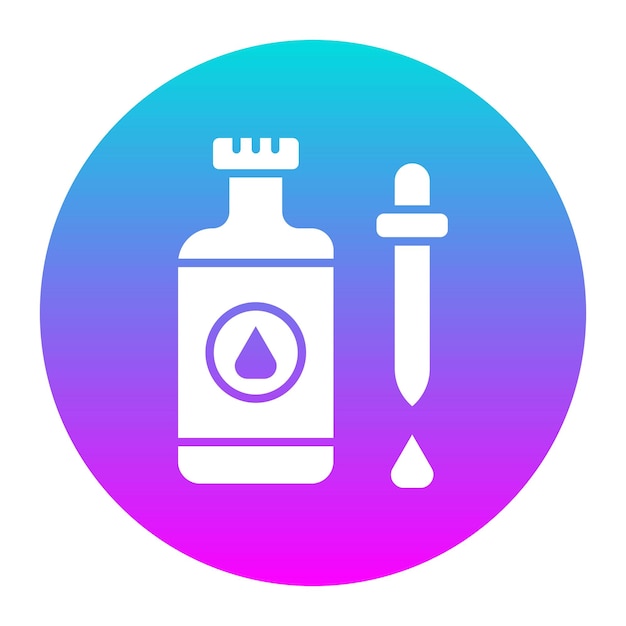 El icono vectorial de Essentail Oil se puede utilizar para el conjunto de iconos de Spa