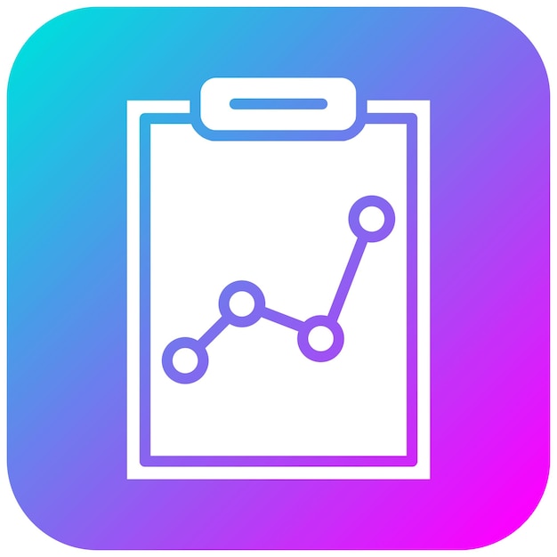 El icono vectorial de estadísticas se puede utilizar para el conjunto de iconos de la aplicación de entrenamiento