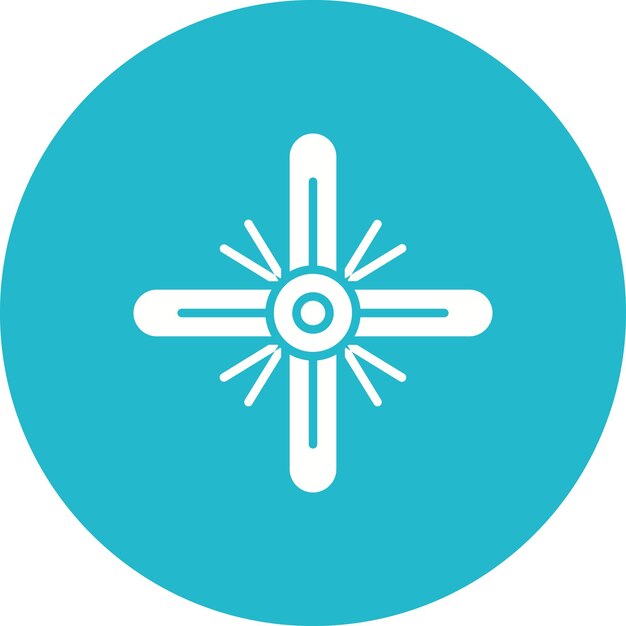 El icono vectorial de la flor de loto se puede usar para el conjunto de iconos de flores