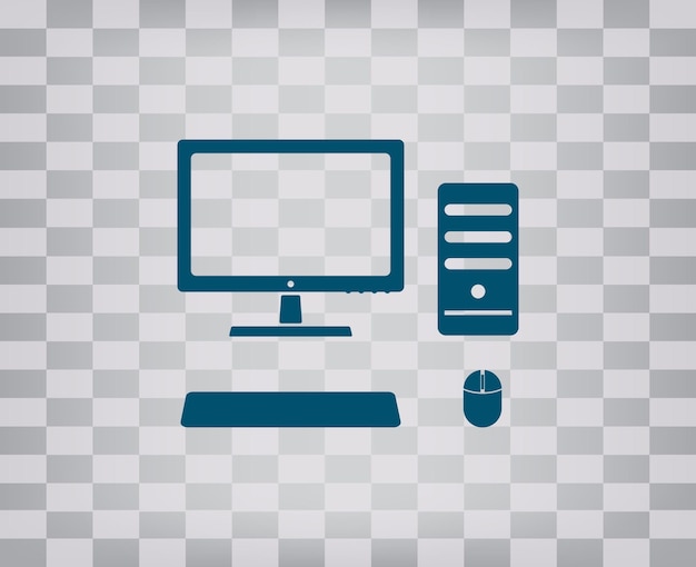 Icono vectorial en fondo gris con gradiente