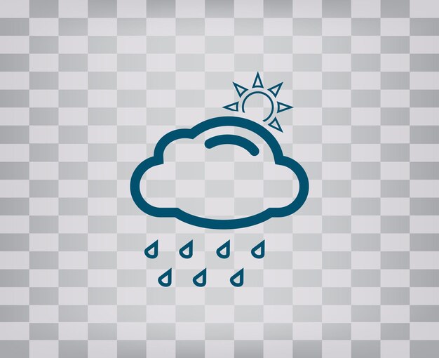 Icono vectorial en fondo gris con gradiente