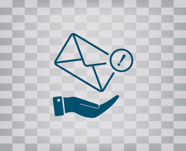 icono vectorial en fondo gris con gradiente