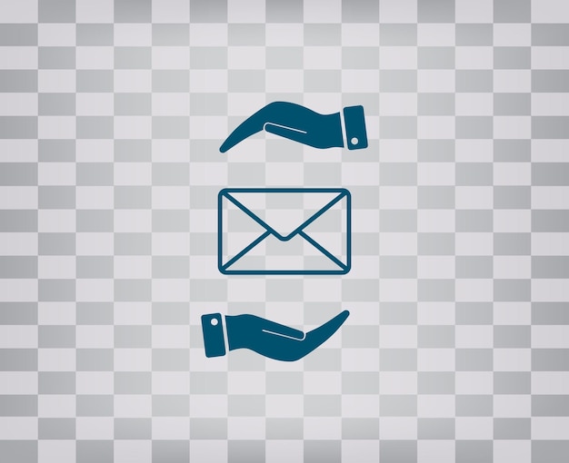 icono vectorial en fondo gris con gradiente