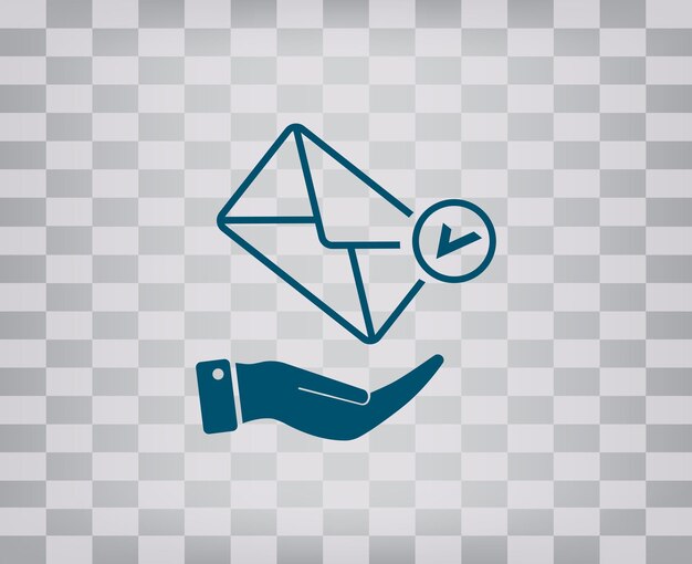 icono vectorial en fondo gris con gradiente