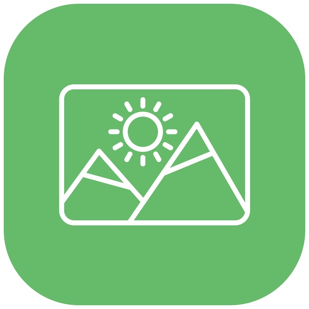 El icono vectorial de fondo se puede usar para el conjunto de iconos de periodismo