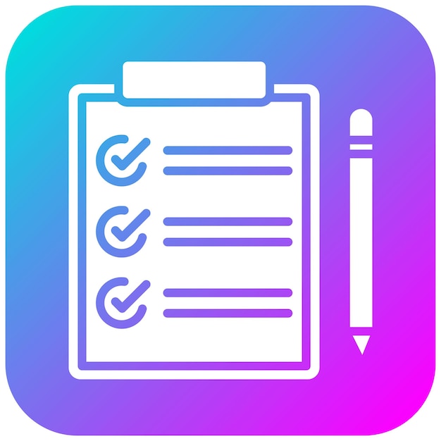 El icono vectorial del formulario de consulta se puede utilizar para el conjunto de iconos de contacto con nosotros