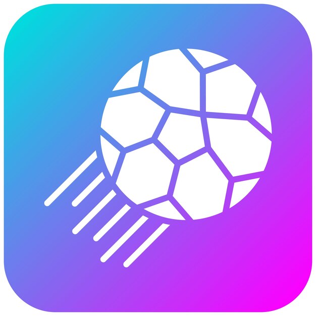 El icono vectorial de fútbol puede usarse para el conjunto de iconos de aptitud física