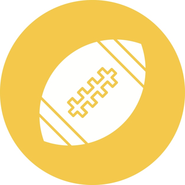 El icono vectorial de fútbol puede usarse para el conjunto de iconos deportivos