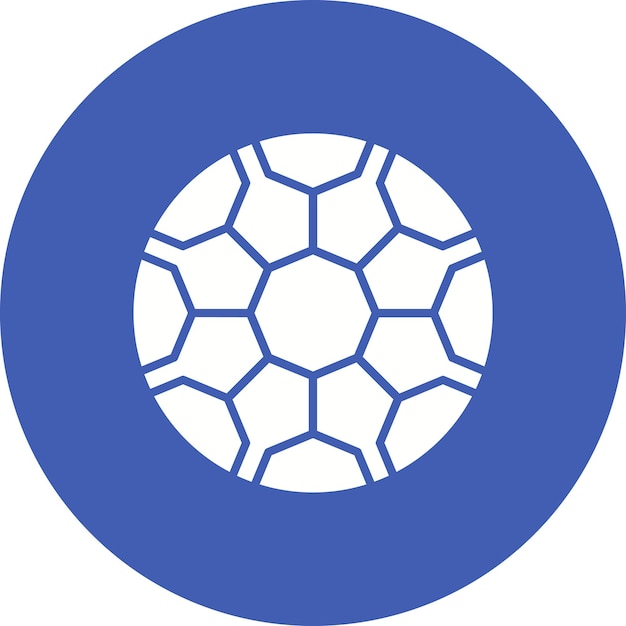 El icono vectorial de fútbol puede usarse para el conjunto de iconos de los Juegos Olímpicos