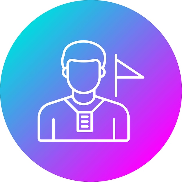El icono vectorial de la guía turística se puede utilizar para el conjunto de iconos de gestión de hoteles