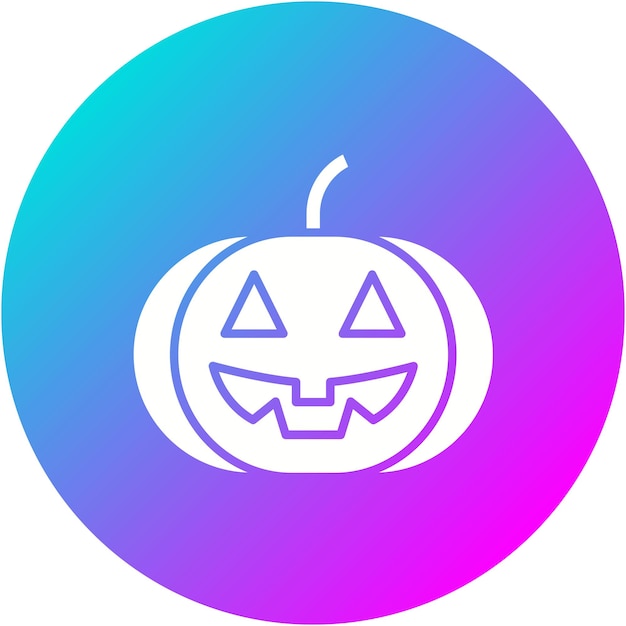 El icono vectorial de Halloween se puede usar para el conjunto de iconos de fiestas y celebraciones