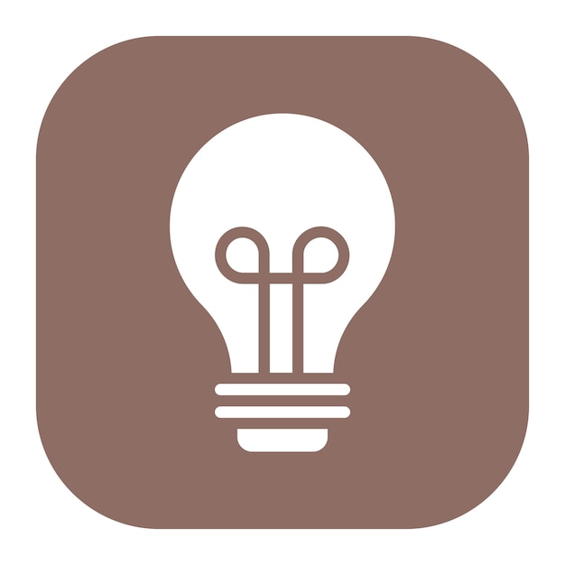 El icono vectorial de ideas se puede usar para el conjunto de iconos de vuelta a la escuela