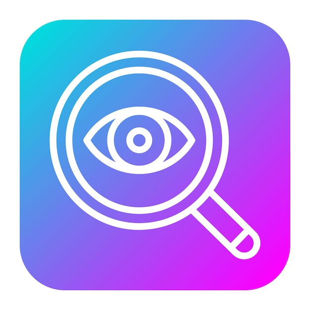 El icono vectorial de Insight se puede usar para el conjunto de iconos de Back to School