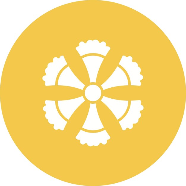El icono vectorial de Ixora se puede usar para el conjunto de iconos de flores