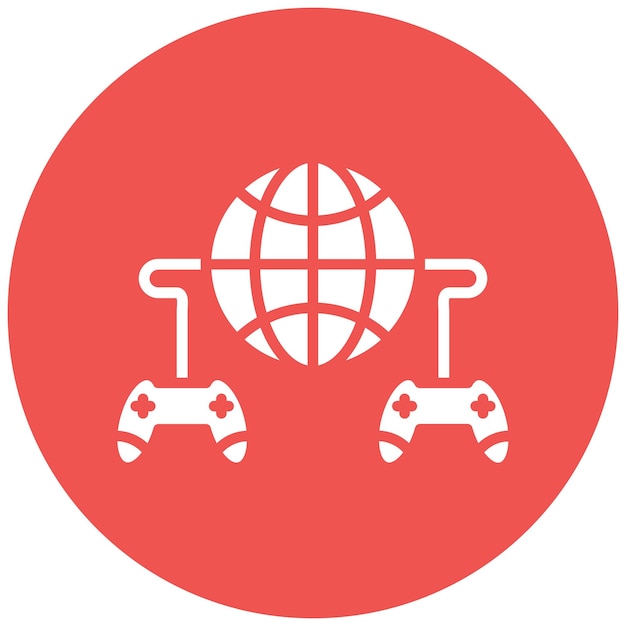 El icono vectorial de juegos multijugador se puede usar para el conjunto de iconos de bolos