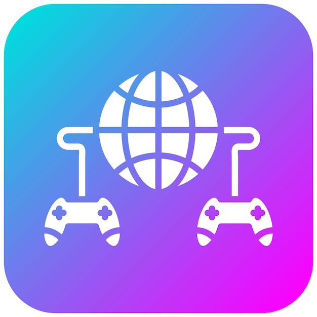 El icono vectorial de juegos multijugador se puede usar para el conjunto de iconos de bolos