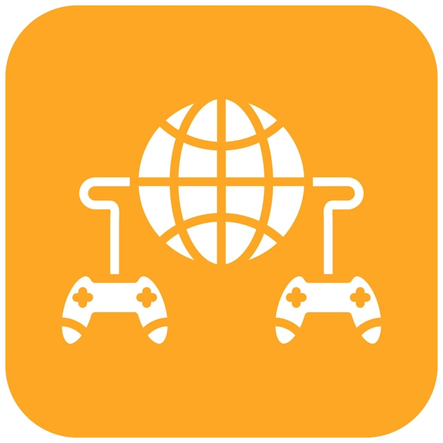 El icono vectorial de juegos multijugador se puede usar para el conjunto de iconos de bolos