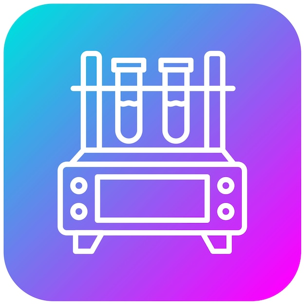 El icono vectorial de Lab Shaker se puede usar para el conjunto de iconos de Lab
