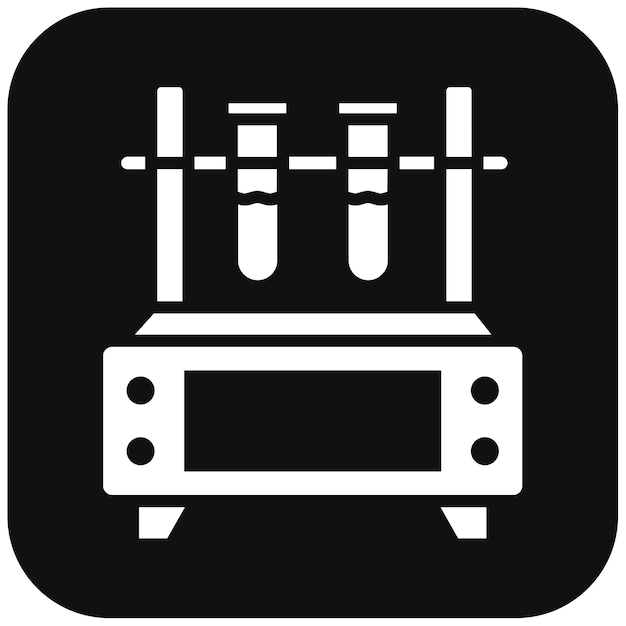 El icono vectorial de Lab Shaker se puede usar para el conjunto de iconos de Lab