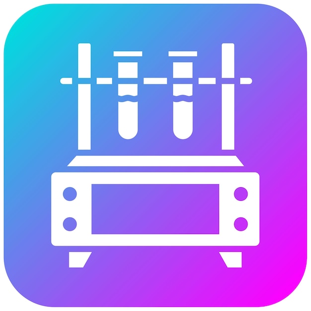 El icono vectorial de Lab Shaker se puede usar para el conjunto de iconos de Lab