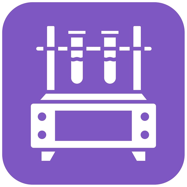 El icono vectorial de Lab Shaker se puede usar para el conjunto de iconos de Lab