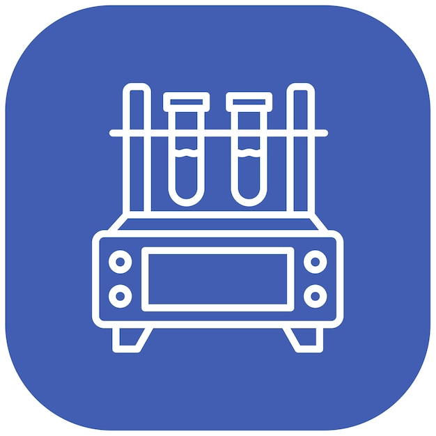 El icono vectorial de Lab Shaker se puede usar para el conjunto de iconos de Lab