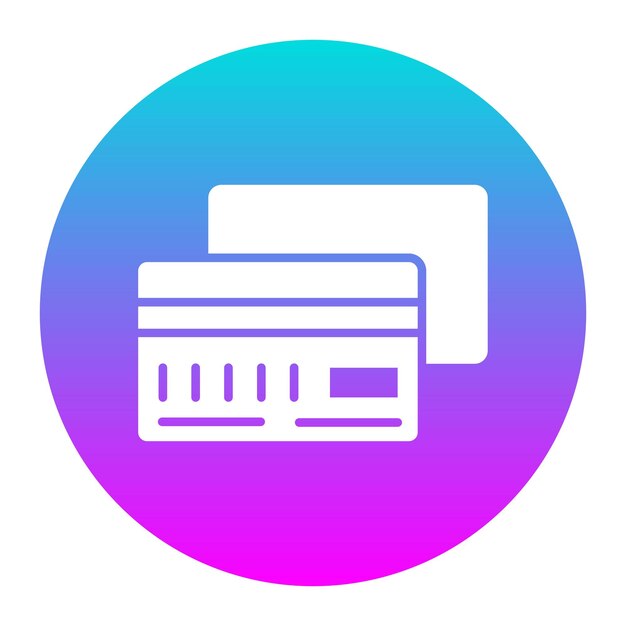 El icono vectorial de la línea de crédito se puede utilizar para el conjunto de iconos de crédito y préstamo