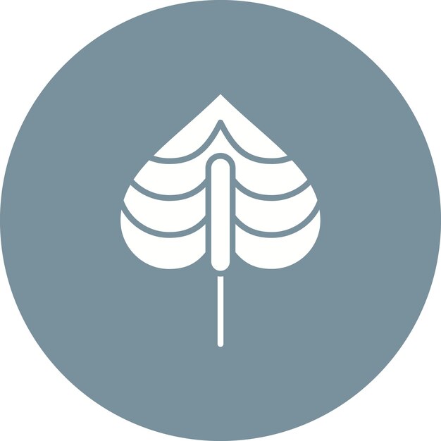 El icono vectorial de lirio de tigre se puede usar para el conjunto de iconos de flores