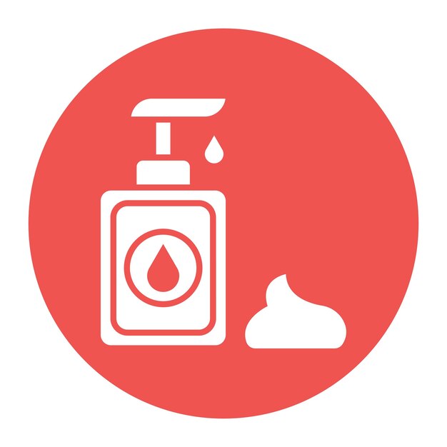 El icono vectorial de la loción se puede usar para el conjunto de iconos del spa