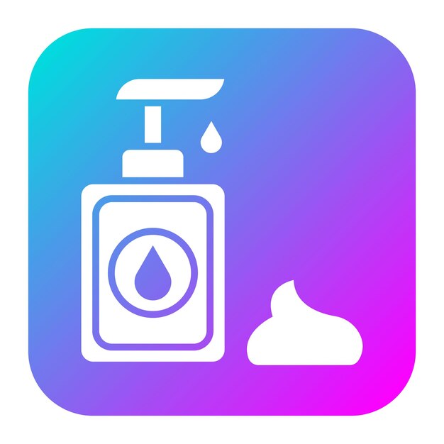 El icono vectorial de la loción se puede usar para el conjunto de iconos del spa