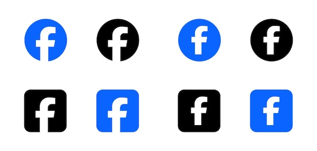 Icono vectorial del logotipo de Facebook